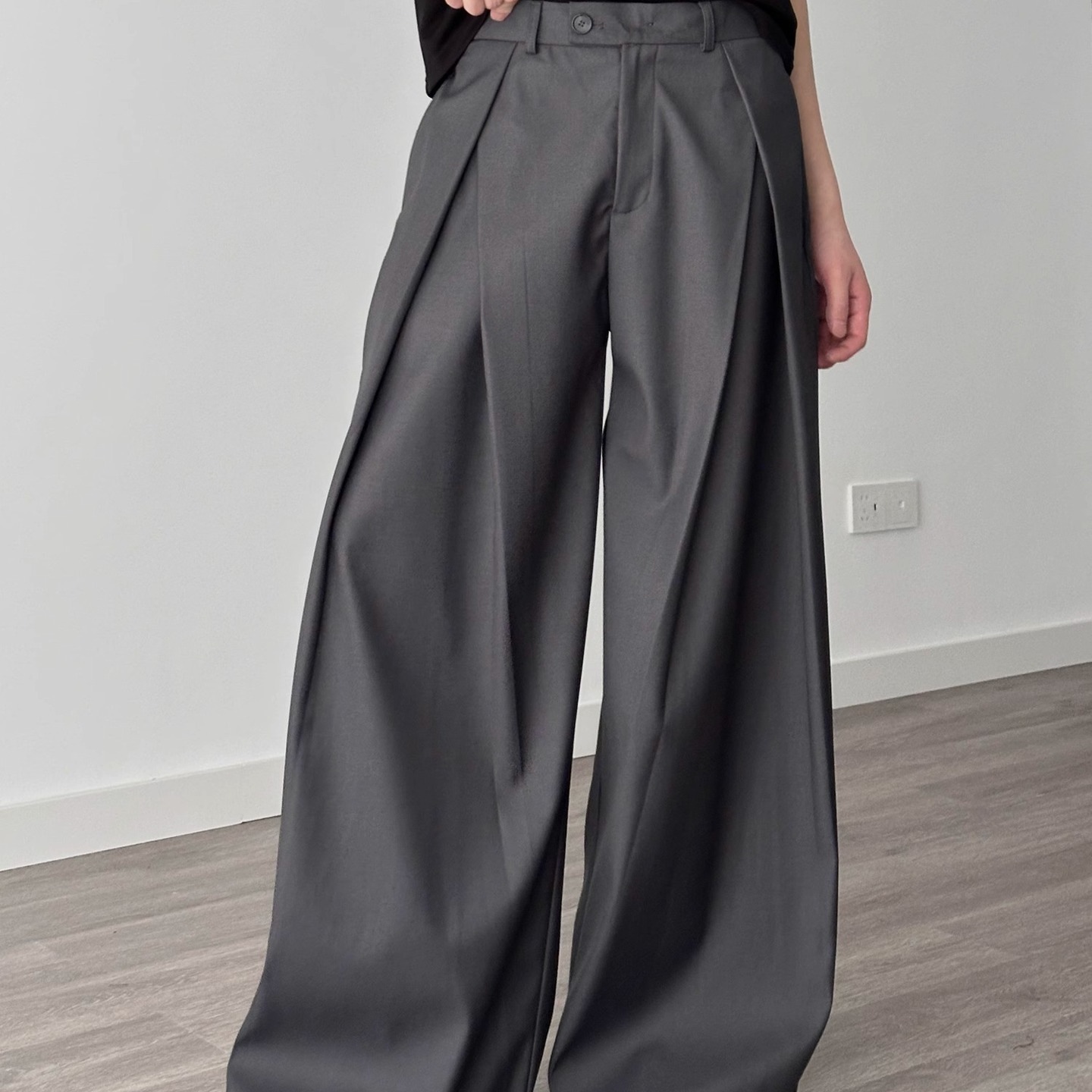 2025 New Black Suit Pants Men  - Street Fashion Men 2025 review and price