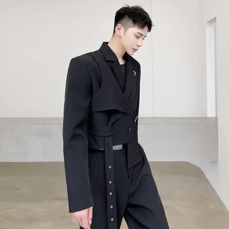 LUZHEN Original Asymmetric Spl - Street Fashion Men 2025 review and price