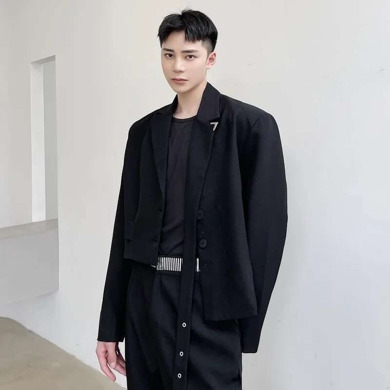 LUZHEN Original Asymmetric Spl - Street Fashion Men 2025 review and price