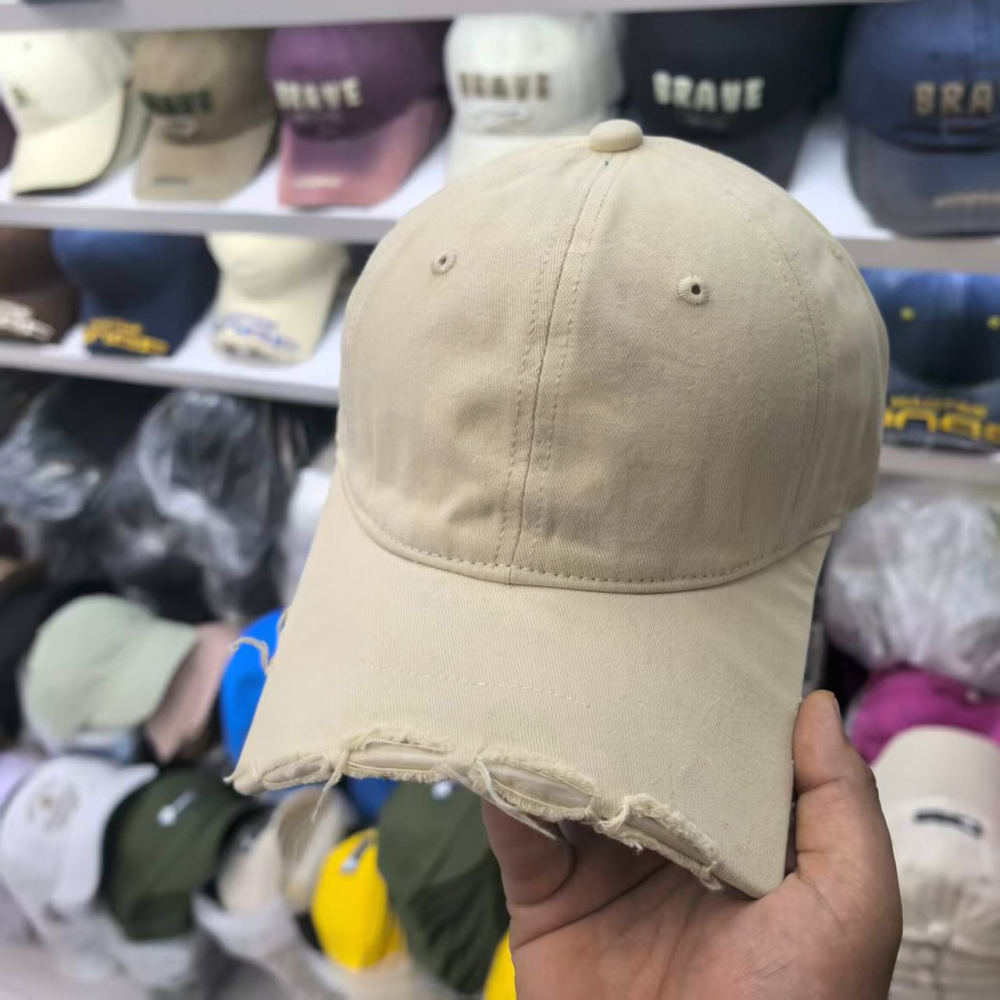 Unisex Broken Brim Baseball Ca - Street Fashion Y2K review and price