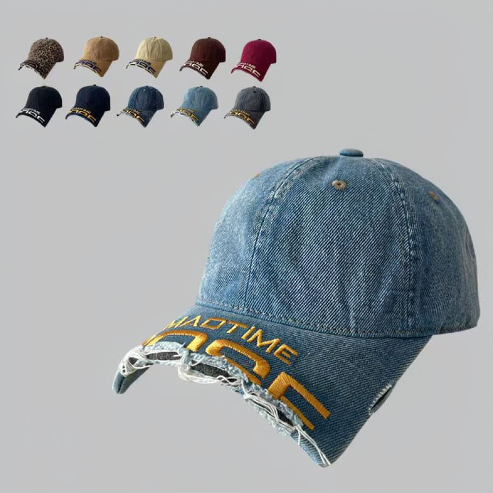 Unisex Broken Brim Baseball Ca - Street Fashion Y2K review and price