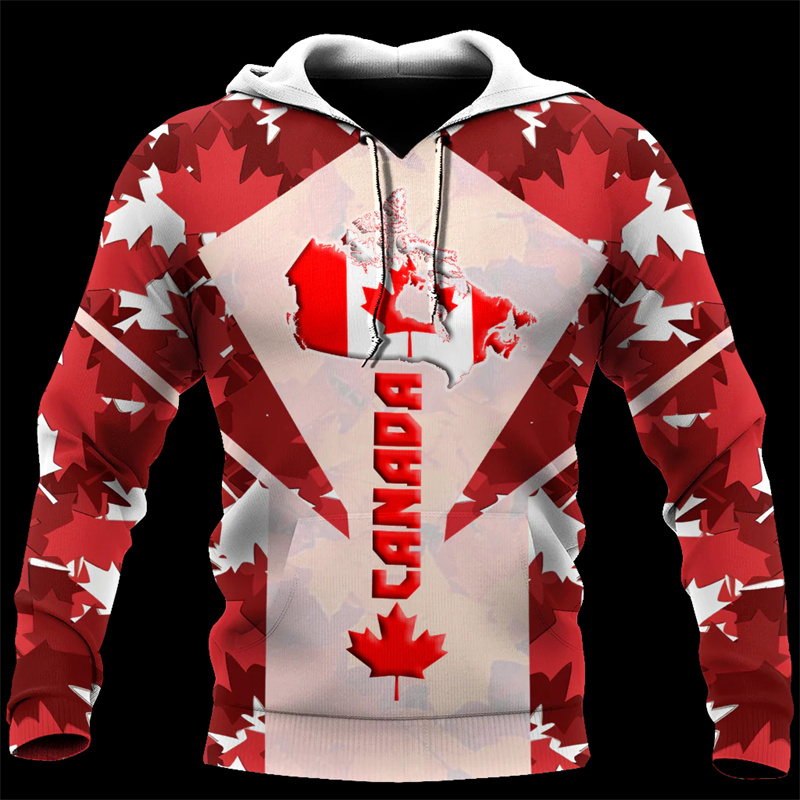Canada Maple Leaf 3d Printed H - Street Fashion Canada review and price