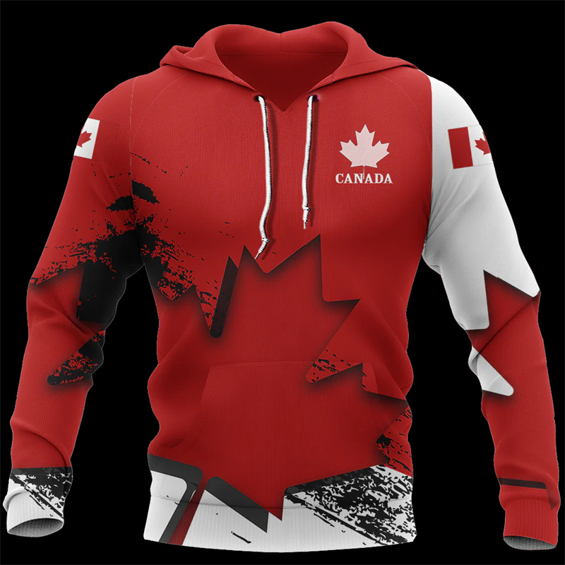 Canada Maple Leaf 3d Printed H - Street Fashion Canada review and price