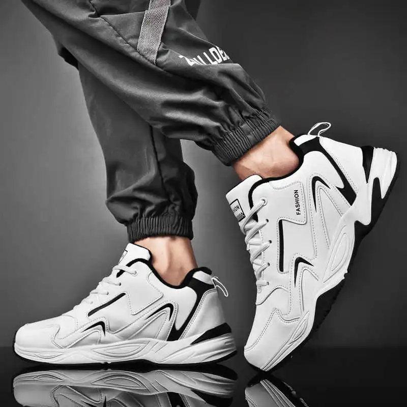Cold-proof Spring Gym Sneakers - Street Fashion For Short Guys review and price